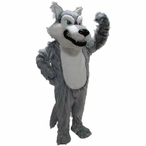 Mask US FOREST ANIMAL MASCOTS Grey Wolf Mascot Costume 3 Mask US FOREST ANIMAL MASCOTS Grey Wolf Mascot Costume