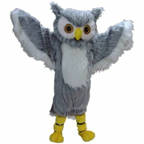 Mask US BIRD MASCOTS Grey Owl Mascot Costume Adult Size 3 Mask US BIRD MASCOTS Grey Owl Mascot Costume Adult Size