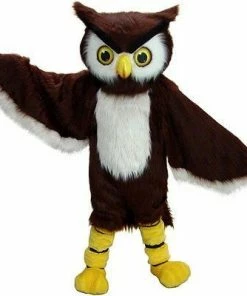 Mask US Owl Mascot Costume BIRD MASCOTS