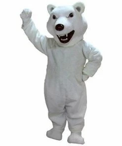 Mask US BEAR MASCOTS Mean Polar Bear Mascot Costume