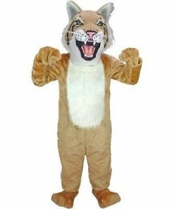 Mask US CAT MASCOTS Bobcat Mascot Costume