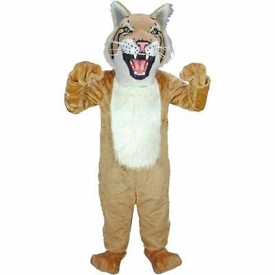 Mask US CAT MASCOTS Bobcat Mascot Costume 3 Mask US CAT MASCOTS Bobcat Mascot Costume