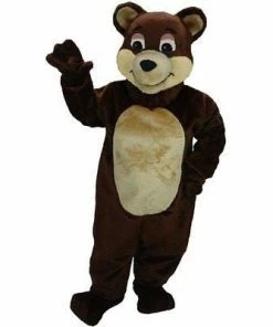 Mask US Chocolate Bear Mascot Costume