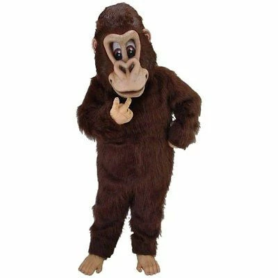 Mask US MONKEY AND GORILLA MASCOTS Brown Gorilla Mascot Costume 3 Mask US MONKEY AND GORILLA MASCOTS Brown Gorilla Mascot Costume