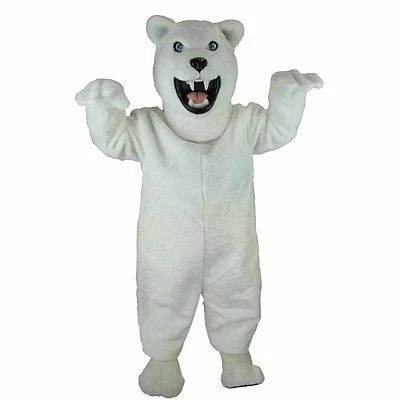Mask US Fierce Polar Bear Mascot Costume BEAR MASCOTS 3 Mask US Fierce Polar Bear Mascot Costume BEAR MASCOTS