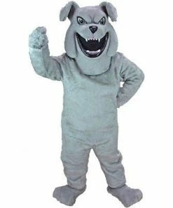 Mask US DOG MASCOTS Barky The Bulldog Mascot Costume