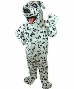 Mask US DOG MASCOTS Smokey The Dalmatian Mascot Costume