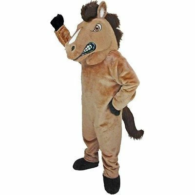 Mask US Mustang Mascot Costume 3 Mask US Mustang Mascot Costume