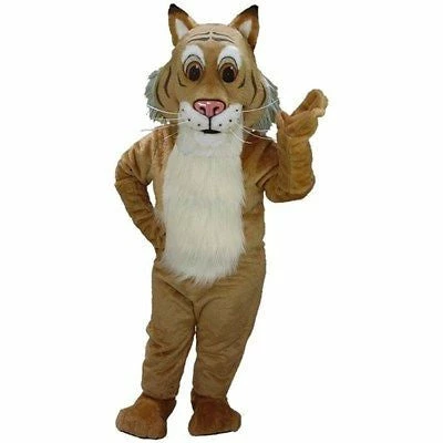 Mask US Friendly Bobcat Mascot Costume 3 Mask US Friendly Bobcat Mascot Costume