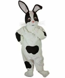 Mask US Checkered Rabbit Mascot Costume