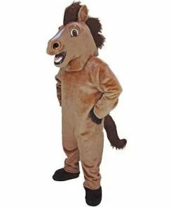 Mask US Friendly Horse Mascot Costume FARM ANIMAL MASCOTS