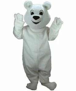 Mask US Snowball Bear Mascot Costume
