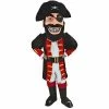 Mask US Pirate Captain Redbeard Mascot Costume CHARACTER MASCOTS