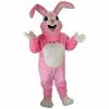 Mask US BUNNY MASCOTS Pink Rabbit Mascot Costume 2 Mask US BUNNY MASCOTS Pink Rabbit Mascot Costume