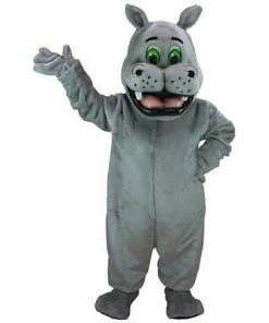 Mask US Hippo Mascot Costume