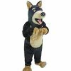 Mask US Doberman Dog Mascot Costume 2 Mask US Doberman Dog Mascot Costume
