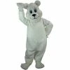 Mask US Breezy Bear Mascot Costume 1 Mask US Breezy Bear Mascot Costume