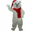 Mask US Snow Bear Mascot Costume