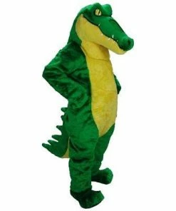 Mask US Crocodile Mascot Costume REPTILE AND AMPHIBIAN MASCOTS