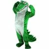Mask US Crocodile Mascot Costume REPTILE AND AMPHIBIAN MASCOTS