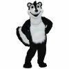 Mask US FOREST ANIMAL MASCOTS Stinky The Skunk Mascot Costume