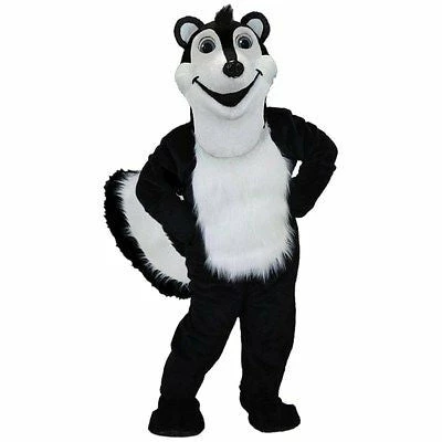 Mask US FOREST ANIMAL MASCOTS Stinky The Skunk Mascot Costume 3 Mask US FOREST ANIMAL MASCOTS Stinky The Skunk Mascot Costume