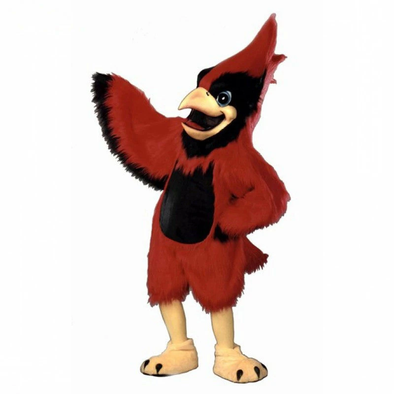 Alinco Costumes Big Red Cardinal Mascot Costume 2 Alinco Costumes Big Red Cardinal Mascot Costume