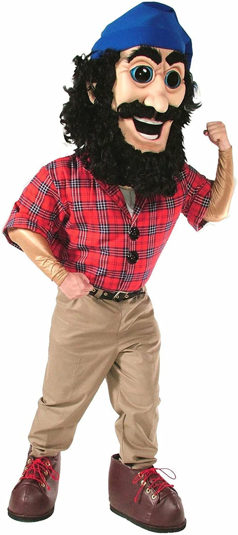 Alinco Costumes CHARACTER MASCOTS Lumberjack Mascot Costume 3 Alinco Costumes CHARACTER MASCOTS Lumberjack Mascot Costume