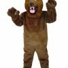 Mask US Grizzly Mascot Costume