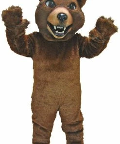 Mask US Brown Grizzly Mascot Costume BEAR MASCOTS