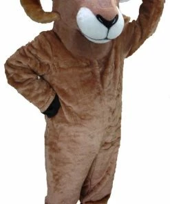 Mask US Desert Bighorn Mascot Costume