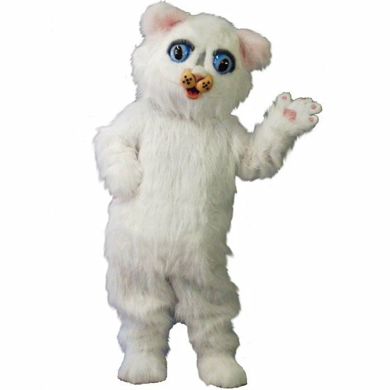 Alinco Costumes Snowball Kitty Mascot Costume 3 Alinco Costumes Snowball Kitty Mascot Costume