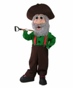 Alinco Costumes Miner Mascot Costume CHARACTER MASCOTS