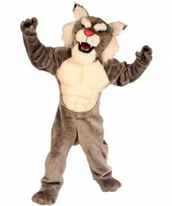 Alinco Costumes Wildcat Power Cat Mascot Costume CAT MASCOTS