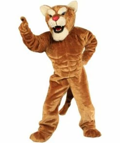 Alinco Costumes Cougar Power Cat Mascot Costume CAT MASCOTS