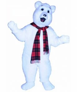 Alinco Costumes BEAR MASCOTS Snow Bear Mascot Costume