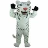 Mask US CAT MASCOTS Albino Tiger Lightweight Mascot Costume