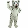 Mask US CAT MASCOTS White Tiger Lightweight Mascot Costume