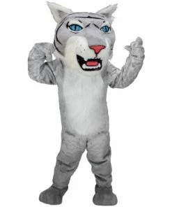 Mask US CAT MASCOTS Gray Wildcat Lightweight Mascot Costume