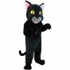 Mask US CAT MASCOTS Black Cat Lightweight Mascot Costume