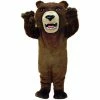 Mask US BEAR MASCOTS Brown Grizzly Lightweight Mascot Costume