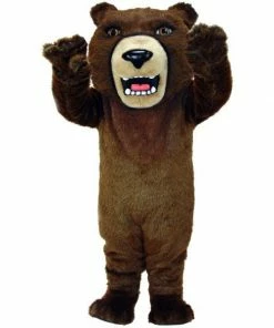 Mask US BEAR MASCOTS Brown Grizzly Lightweight Mascot Costume