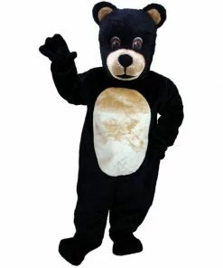 Mask US Jr Black Bear Lightweight Mascot Costume BEAR MASCOTS