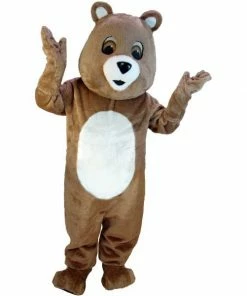Mask US Brown Bear Lightweight Mascot Costume BEAR MASCOTS