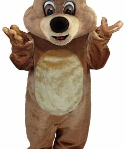 Mask US BEAR MASCOTS Brown Teddy Bear Lightweight Mascot Costume