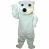 Mask US White Bear Lightweight Mascot Costume BEAR MASCOTS