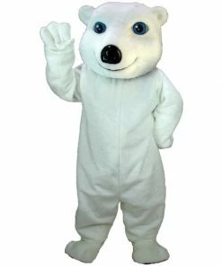 Mask US White Bear Lightweight Mascot Costume BEAR MASCOTS