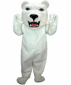 Mask US Polar Bear Lightweight Mascot Costume BEAR MASCOTS