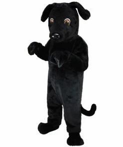 Mask US Black Lab Lightweight Mascot Costume