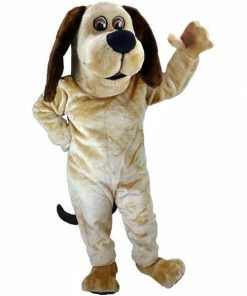 Mask US Tan Dog Lightweight Mascot Costume